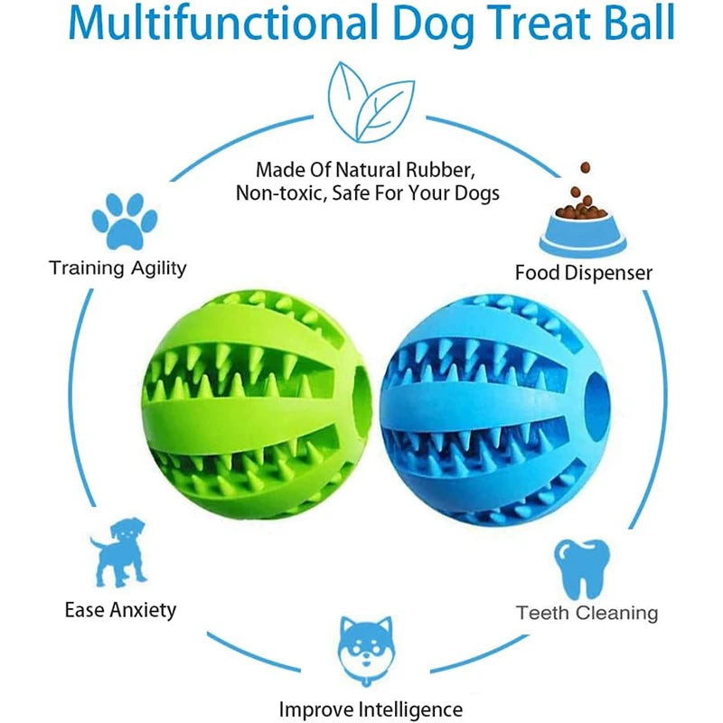 ChewTreat™ Interactive Dental Dog Ball