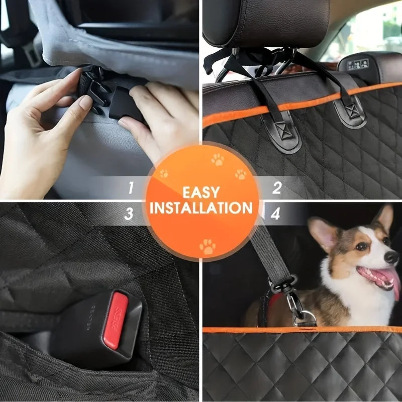 PawGuard™ Waterproof Car Seat Cover for Dogs