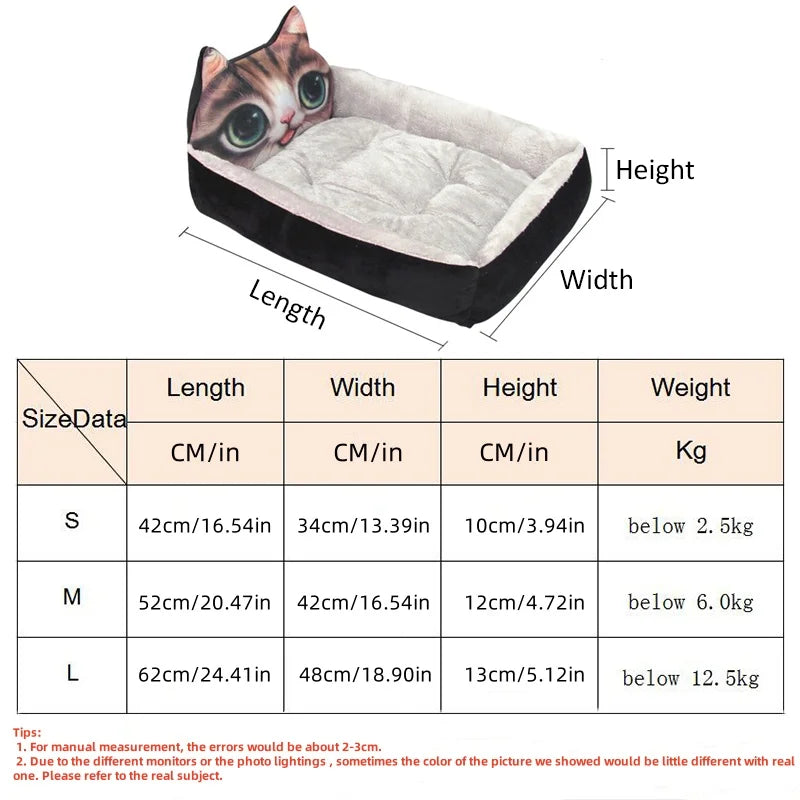 PawPal™ Plush Character Pet Bed