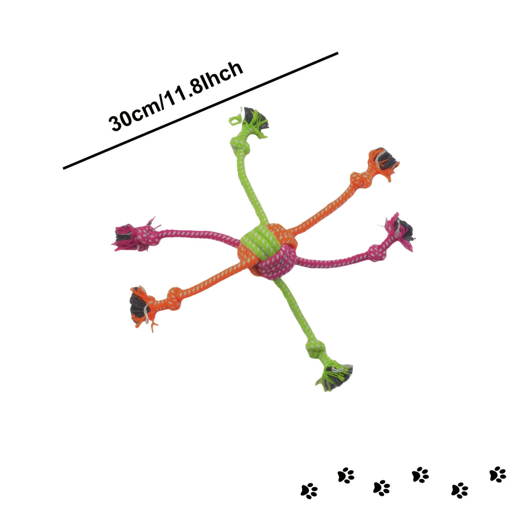 TugJoy™ Interactive Rope Dog Toy