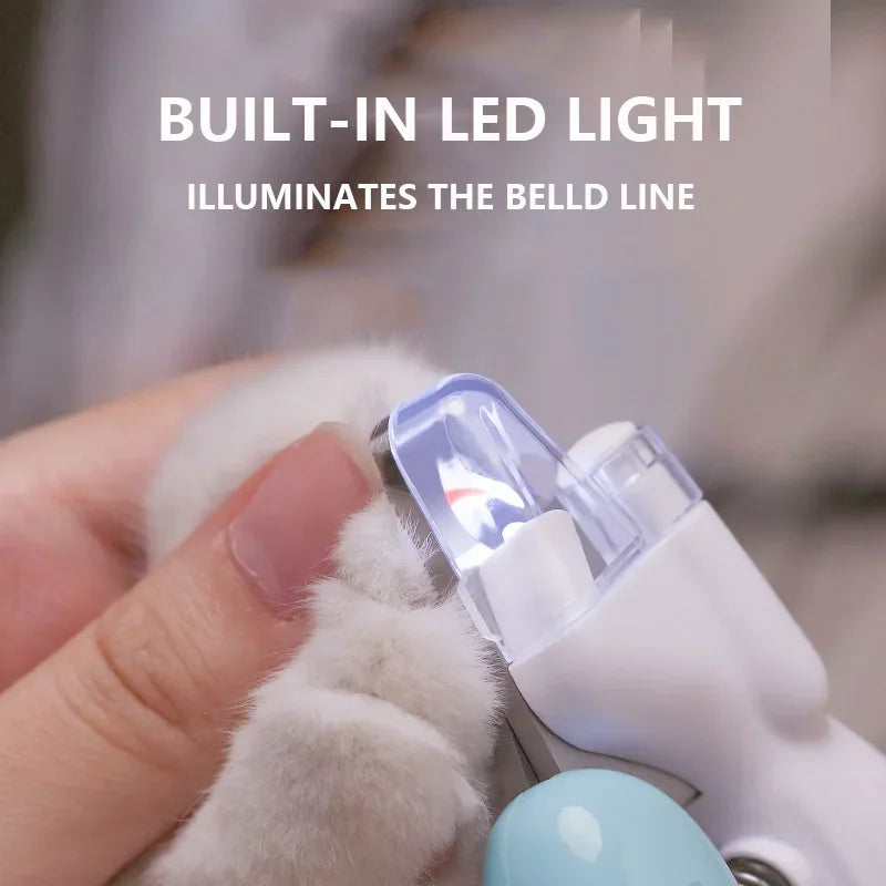 SafeTrim™ LED Pet Nail Clipper