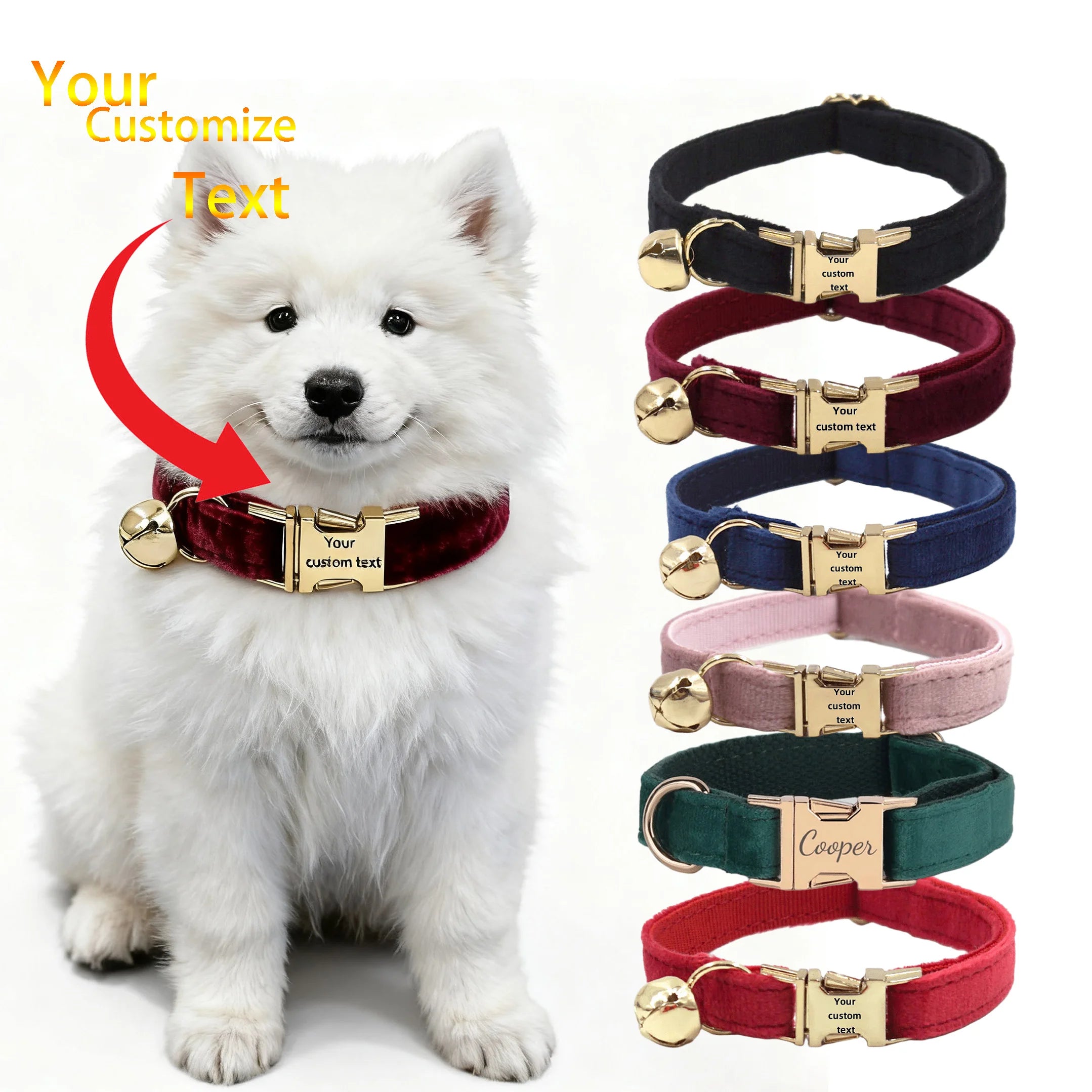 Custom Engraved Pet Collars