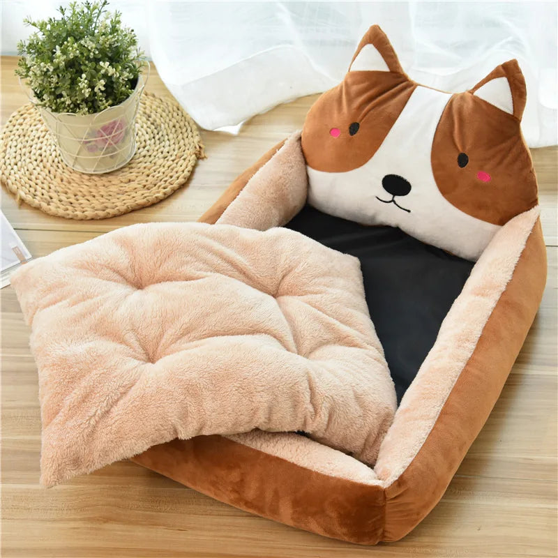 PawPal™ Plush Character Pet Bed