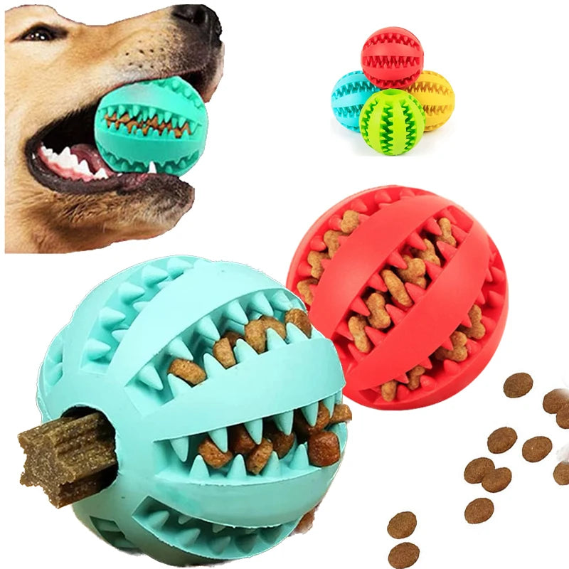 ChewTreat™ Interactive Dental Dog Ball