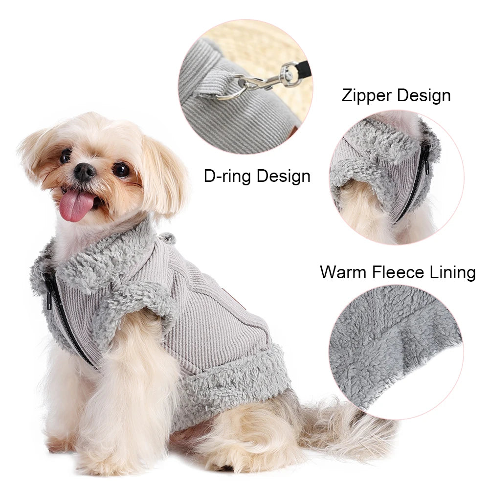 WarmPaws™ Plush Winter Dog Vest