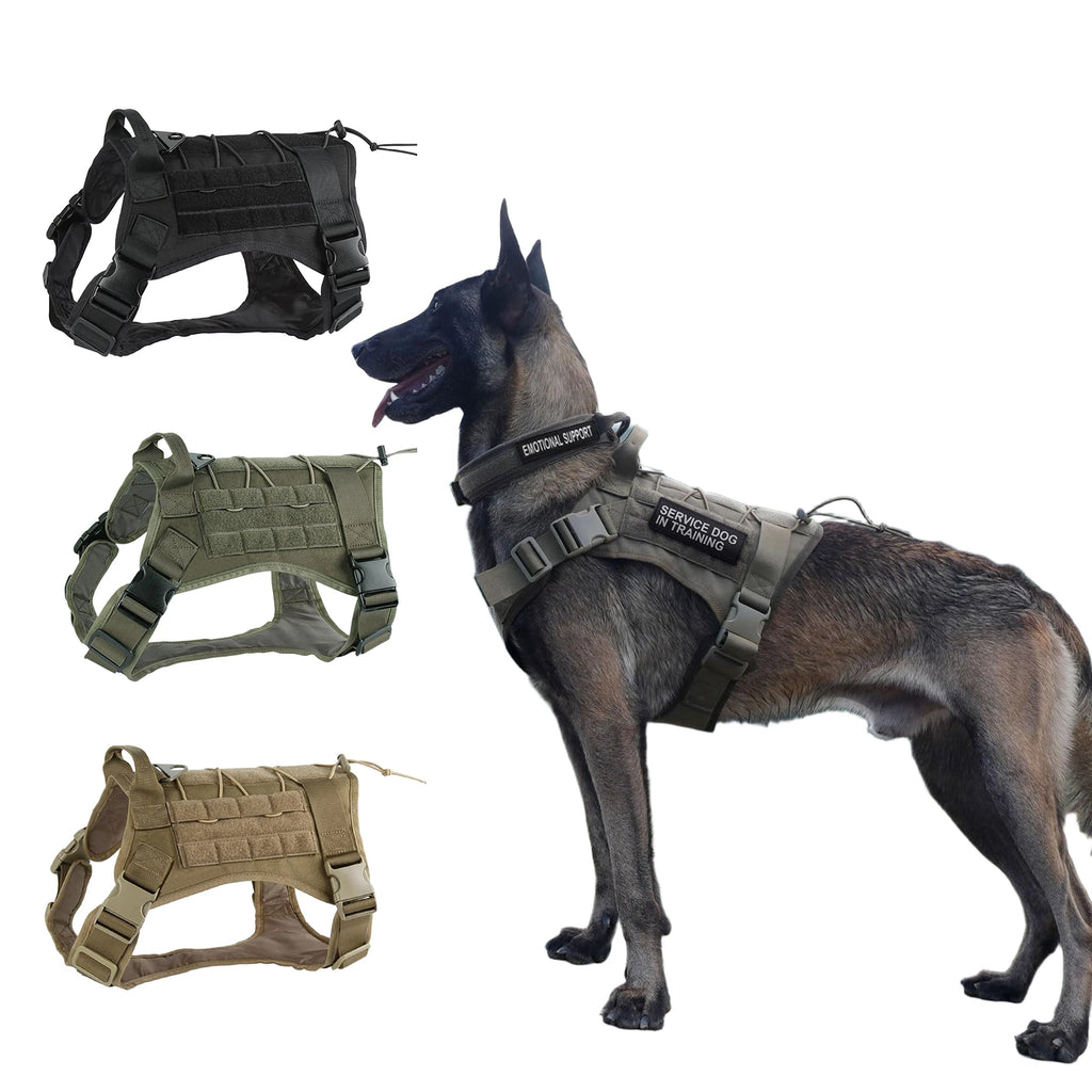 Tactical Dog Harness for Large Pet