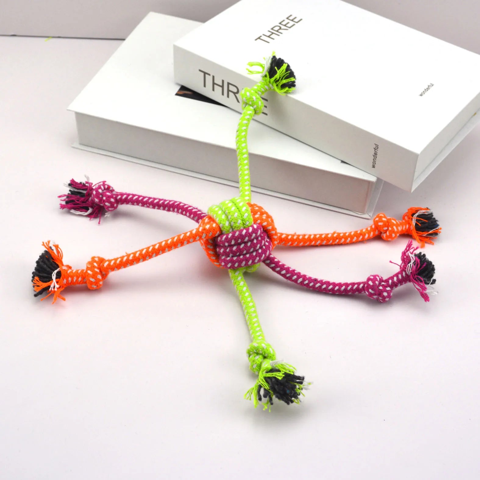 TugJoy™ Interactive Rope Dog Toy